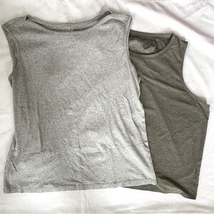 2 Eddie Bauer tank tops